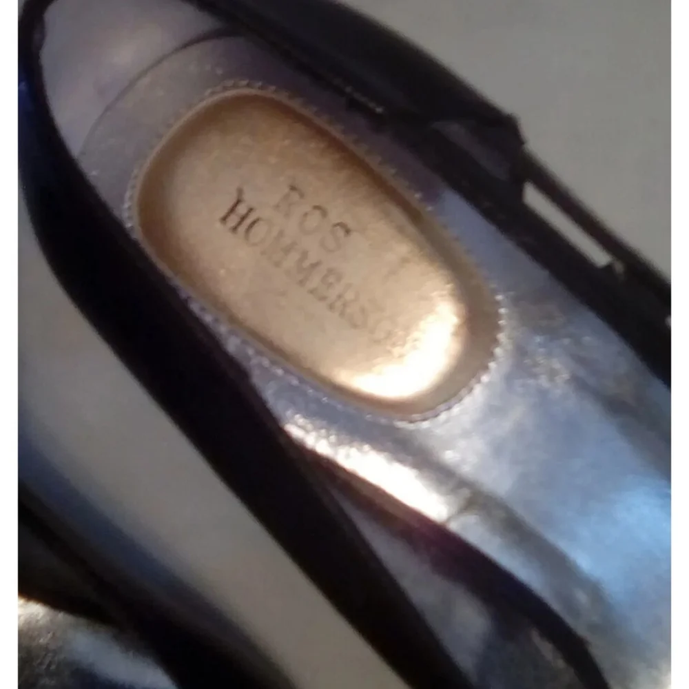 New Black Hommerson Heel  S 6 - Picture 3 of 6